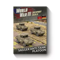 Checkpoint Charlie BRDM-2 Sagger (x3)-TSBX38