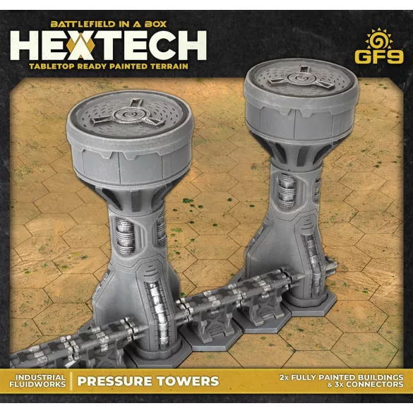 Industrial Fluidworks - Pressure Tower (x2)-HEXT39