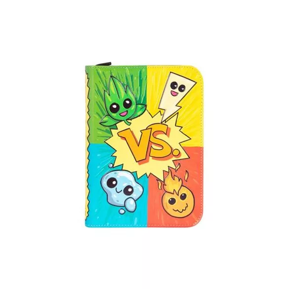 TCG Faux-Leather Battle Time Trading Card Binder - Small Version-LNX10005