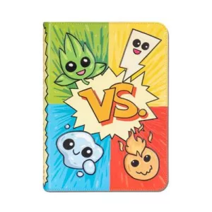 TCG Faux-Leather Battle Time Trading Card Binder - Large Version-LNX10004
