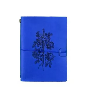 Character Journal - Blue - Sword and Rose-HRH02002