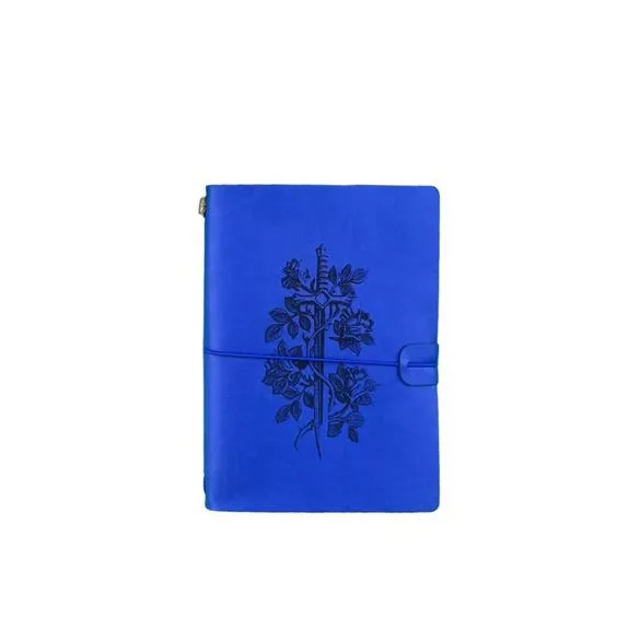 Character Journal - Blue - Sword and Rose-HRH02002