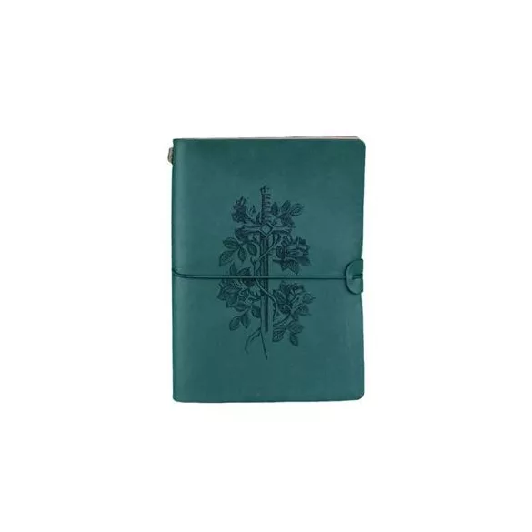 Character Journal - Green - Sword and Rose-HRH01002