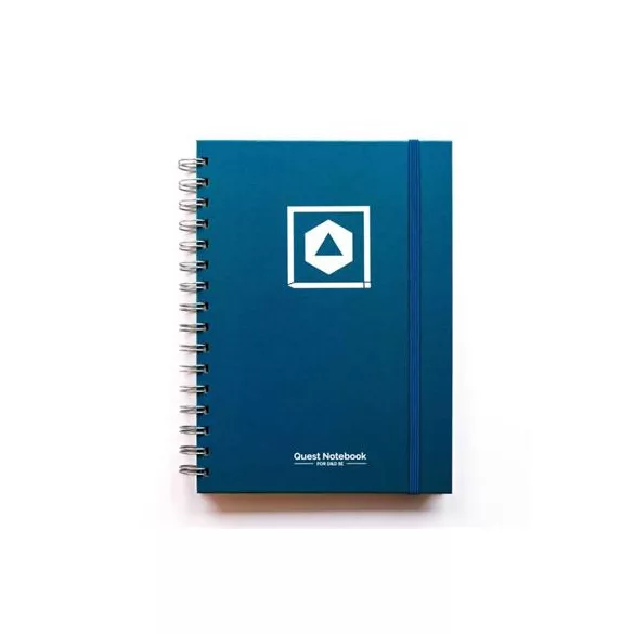 D&D Character Quest Notebook - Heroic Blue-RP026QN5B