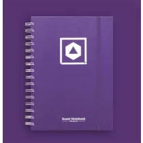 D&D Character Quest Notebook - Mystic Purple-RP026QN5P