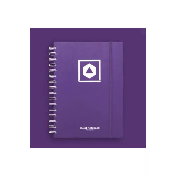 D&D Character Quest Notebook - Mystic Purple-RP026QN5P