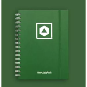 D&D Character Quest Notebook - Wild Green-RP026QN5G