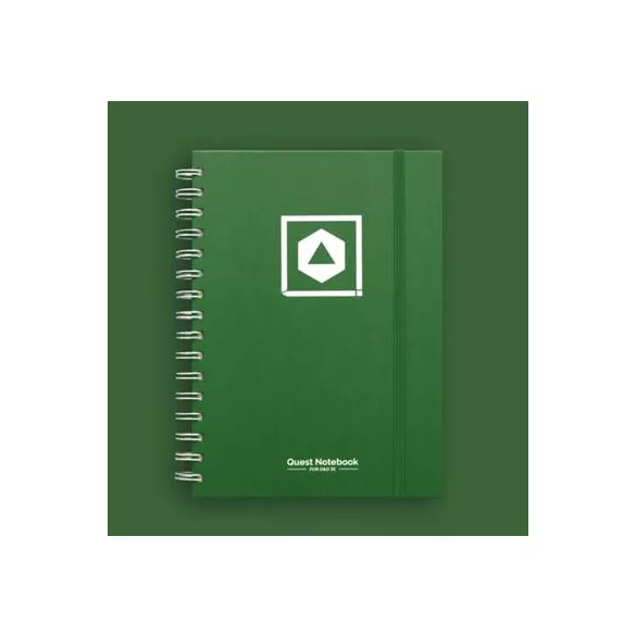 D&D Character Quest Notebook - Wild Green-RP026QN5G