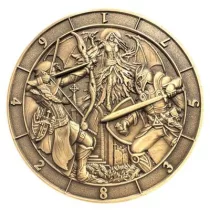 Dice Coin D8 Battle Scene-GLH02021