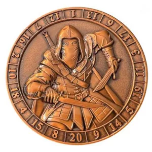 Dice Coin D20 Rogue-GLH02004