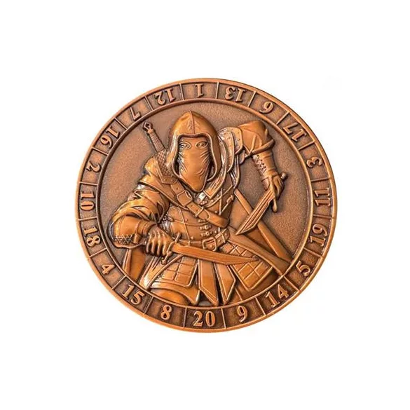 Dice Coin D20 Rogue-GLH02004