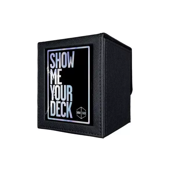 Showcase 100+ Deck Box - Black-PWZ0010001