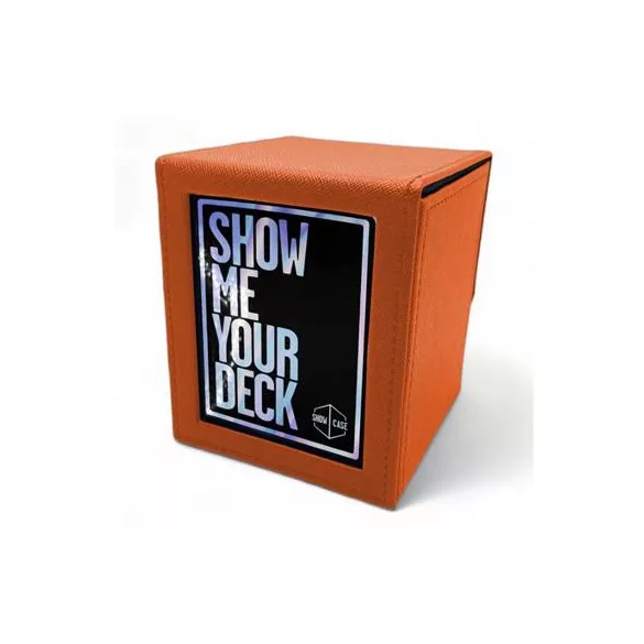 Showcase 100+ Deck Box - Orange-PWZ0010010