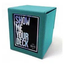 Showcase 100+ Deck Box - Teal-PWZ0010007
