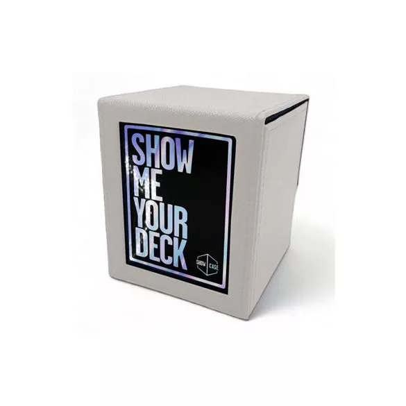 Showcase 100+ Deck Box - White-PWZ0010005