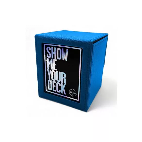 Showcase 100+ Deck Box - Blue-PWZ0010003