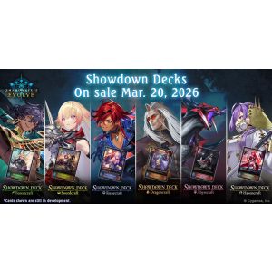 Shadowverse: Evolve - Showdown Deck: Swordcraft Display (6 Decks) - EN-SVEE-SDD02