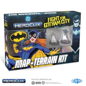 DC HeroClix: Fight for Gotham City Map and Terrain Kit - EN-WZK84156