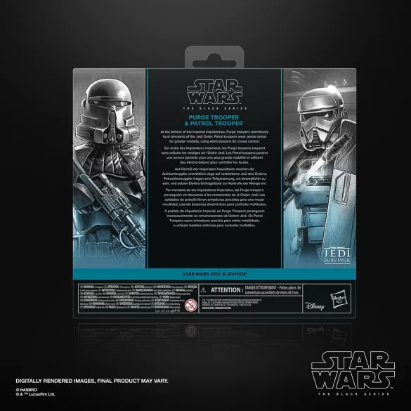 Star Wars The Black Series Purge Trooper & Patrol Trooper-G25405L0