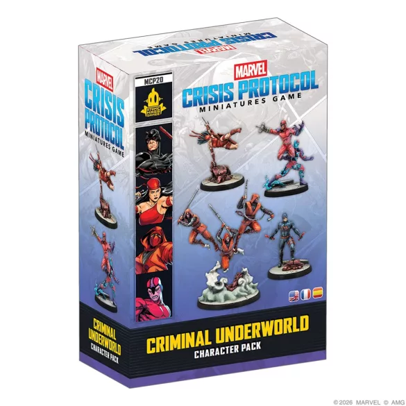 Marvel: Crisis Protocol - Criminal Underworld Character Pack - EN/FR/SP-MCP20