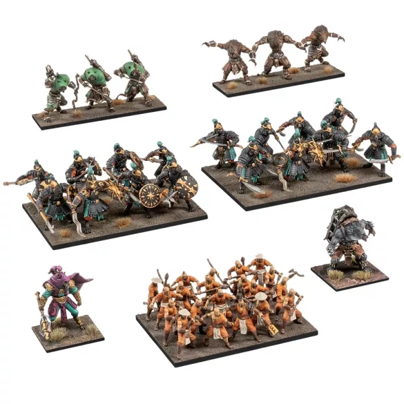 Kings of War 4th Ed. Xirkaali Battalion miniatűra-szett - angol kiadás