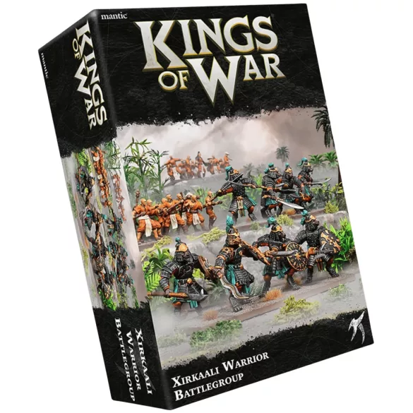 Kings of War 4th Ed. Xirkaali Warrior Battle Group miniatűr egységcsomag - angol kiadás