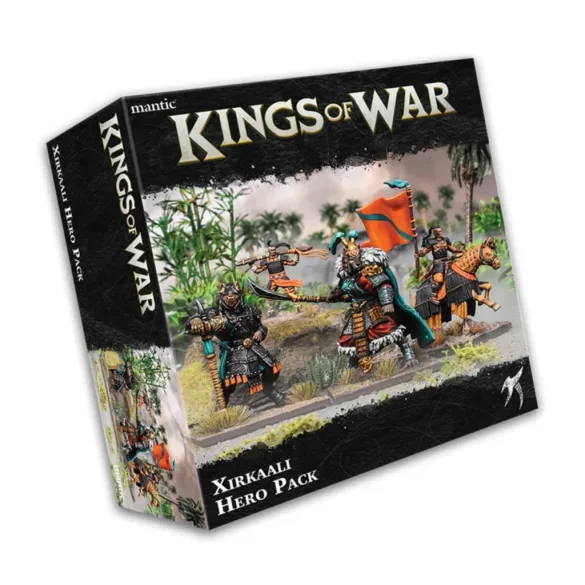 Kings of War 4th Ed. Xirkaali Hero Pack miniatűr csomag - angol kiadás