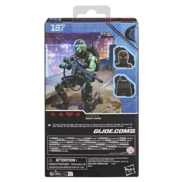 G.I. Joe Classified Series #187, Night-Viper-G22735X0