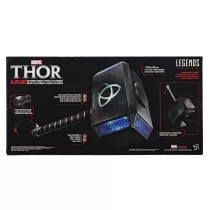 Marvel Legends Series Mjolnir Premium Electronic Roleplay Hammer with Light and Sound-C1881AS0