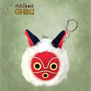 Princess Mononoke - Funwari mini coin purse San's Mask-S-5939