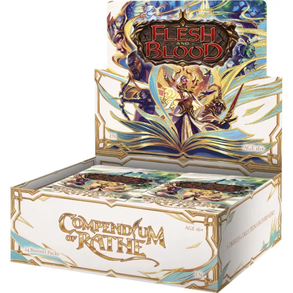 Flesh & Blood TCG - Compendium of Rathe Booster Display (24 csomag) - angol kiadás
