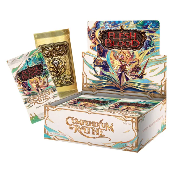 Flesh & Blood TCG - Compendium of Rathe Booster Display (24 csomag) - angol kiadás