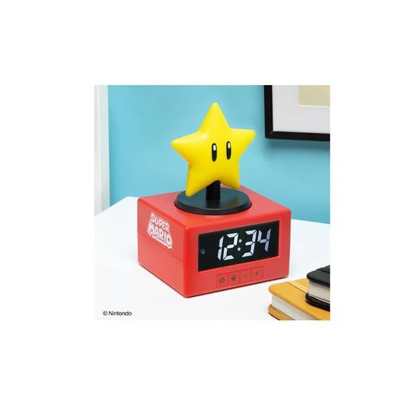 Super Mario Super Star Icon Alarm Clock-PP13708NN
