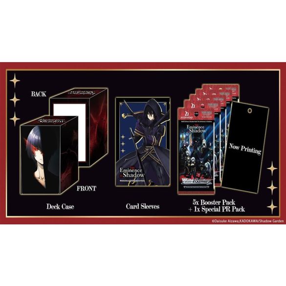 Weiß Schwarz - The Eminence in Shadow Supply Set - EN-WSE-EIS-SX07-SS