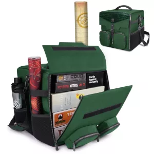ENHANCE Collector's Edition Board Game Shoulder Bag - Game Storage with Pockets Green-ENTTCFE200GNEW