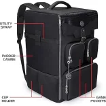 ENHANCE Collector's Edition Board Game Backpack - Game Storage (Dragon Black)