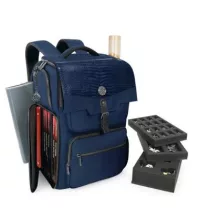 ENHANCE Collector's Edition DnD Backpack - DM Bag, fits 6-8 Books (Dragon Blue)-ENTTCFR200BLEW