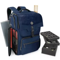 ENHANCE Collector's Edition DnD Backpack DM hátizsák 6-8 könyvhöz - Dragon Blue