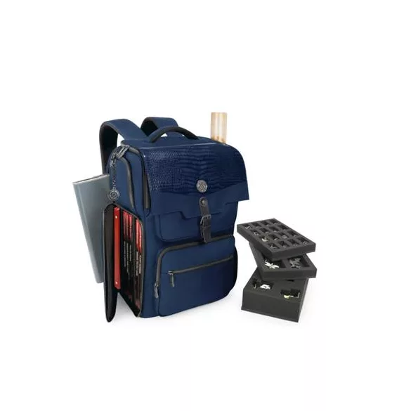 ENHANCE Collector's Edition DnD Backpack - DM Bag, fits 6-8 Books (Dragon Blue)-ENTTCFR200BLEW