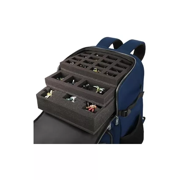 ENHANCE Collector's Edition DnD Backpack DM hátizsák 6-8 könyvhöz - Dragon Blue