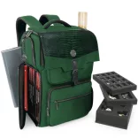 ENHANCE Collector's Edition DnD Backpack - DM Bag, 6-8 könyvhöz, Dragon Green