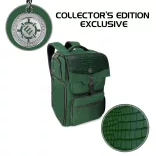 ENHANCE Collector's Edition DnD Backpack - DM Bag, 6-8 könyvhöz, Dragon Green