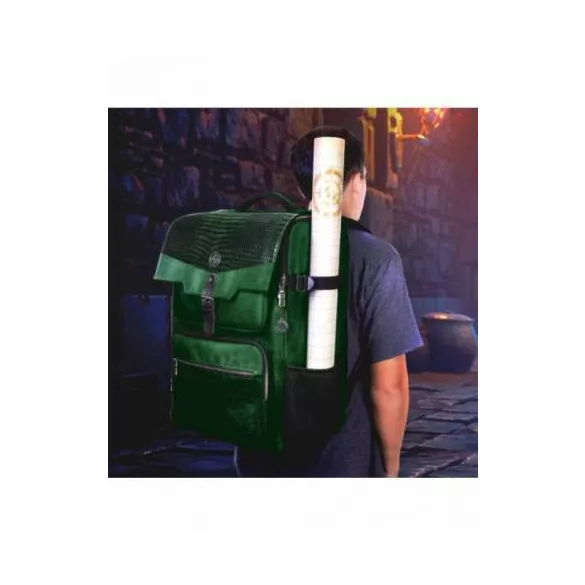ENHANCE Collector's Edition DnD Backpack - DM Bag, 6-8 könyvhöz, Dragon Green