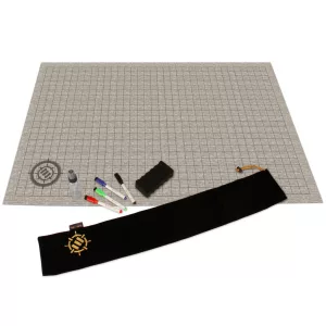 ENHANCE Tabletop RPG Grid Mat Campaign Kit (Stone)-ENTTBSS100SNEW