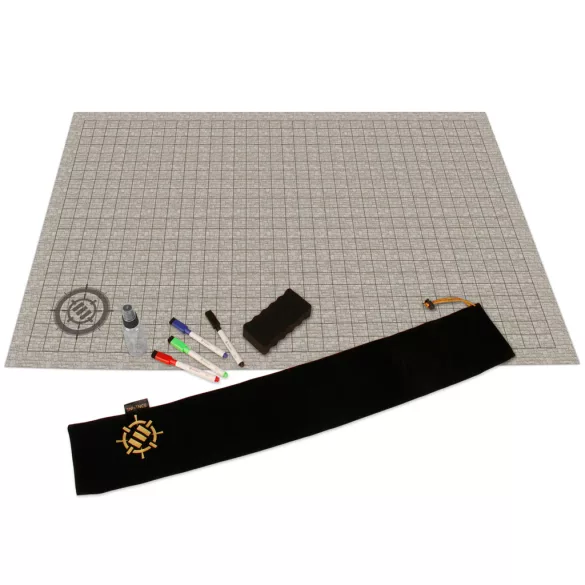 ENHANCE Tabletop RPG Grid Mat Campaign Kit (Stone)-ENTTBSS100SNEW