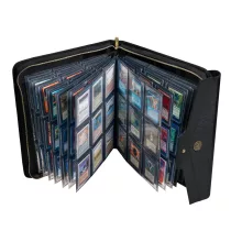 ENHANCE Tabletop Trading Card Album-ENTTCFL100BKEW