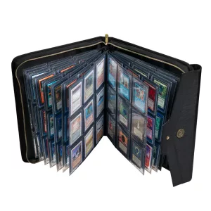 ENHANCE Tabletop Trading Card Album-ENTTCFL100BKEW