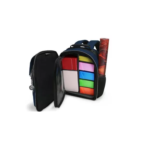 ENHANCE Collector's Edition Small MTG Backpack for Deck Boxes (Dragon Blue)-ENTTCFQ200BLEW