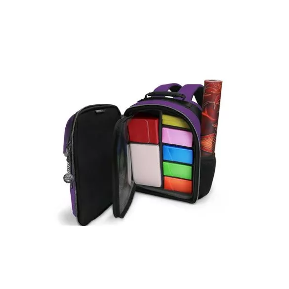 ENHANCE Collector's Edition Small MTG Backpack for Deck Boxes (Dragon Purple)-ENTTCFQ200PREW