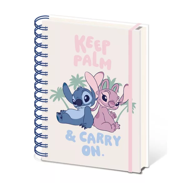 Lilo & Stitch (Keep Palm & Carry On) A5 Wiro Notebook-SR2403568